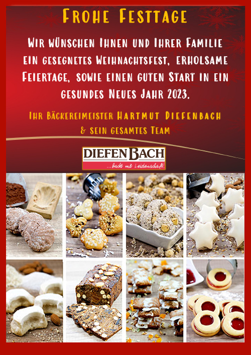 Adventskalender Bäckerei Diefenbach